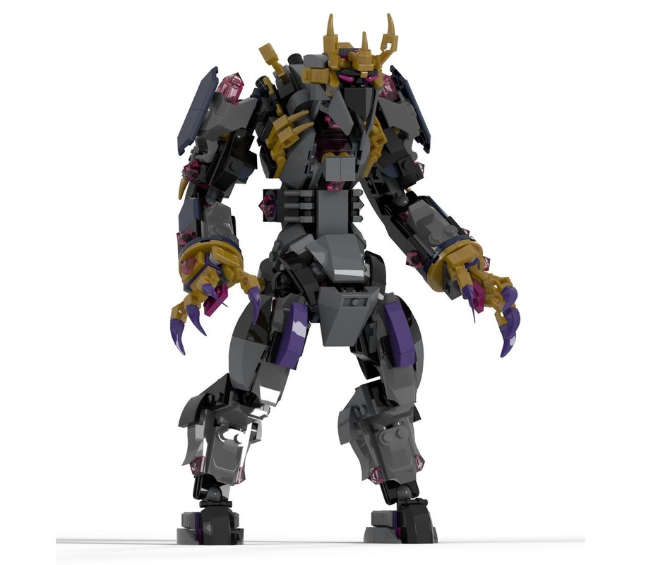 Lego Crystal Demon