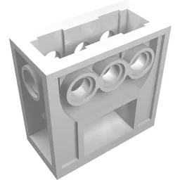 Technic Gearbox 2 x 4 x 3 1/3 / White