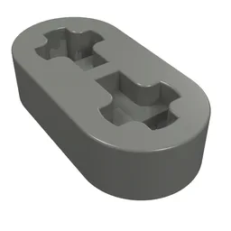 Technic Beam 1 x 2 Thin / Dark Bluish Gray