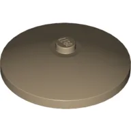 Dish 4 x 4 Inverted [Radar] / Dark Tan