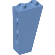 Brick Sloped Inverted 75° 2 x 1 x 3 / Medium Blue
