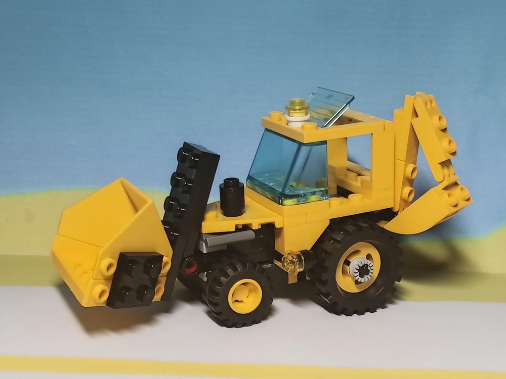 Lego 6581 backhoe loader