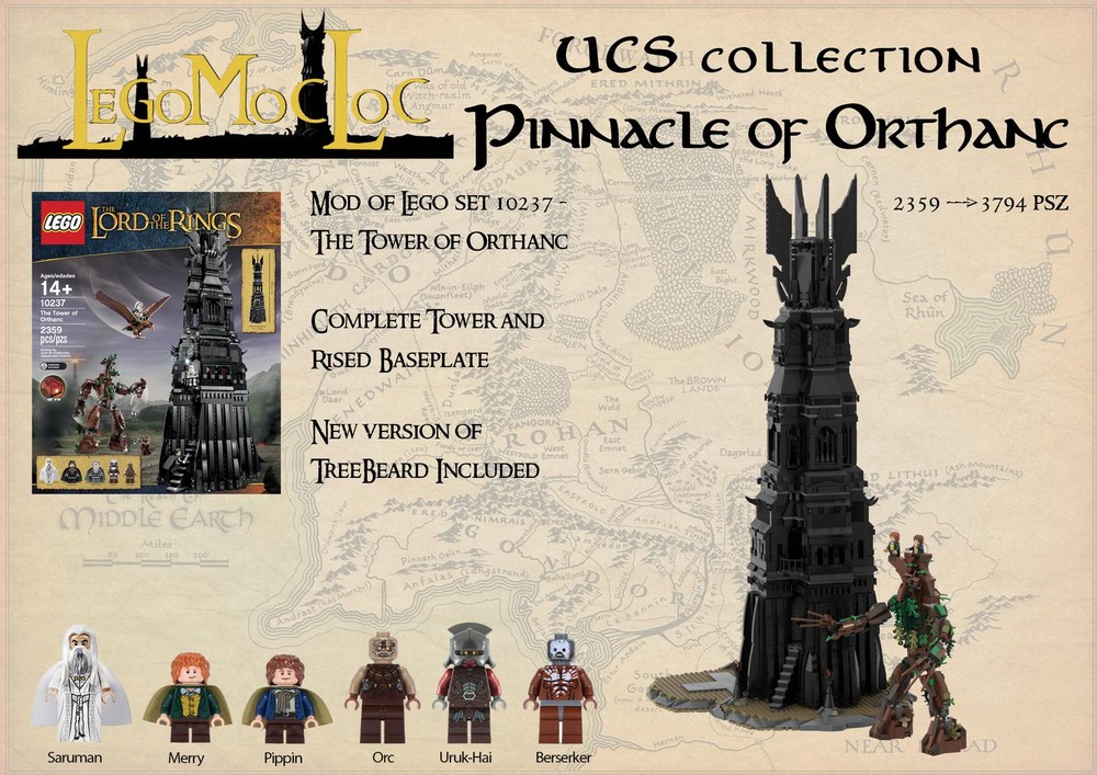 Lego UCS Pinnacle of Orthanc