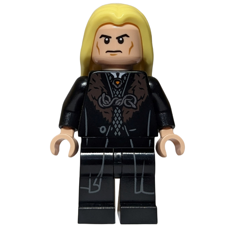 Lego Lucius Malfoy, Black Robes with Dark Red Fur