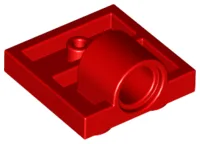 Plate Special 2 x 2 with 1 Pin Hole [Complete Underside Rib]