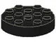 Turntable 4 x 4 Top, Locking / Black