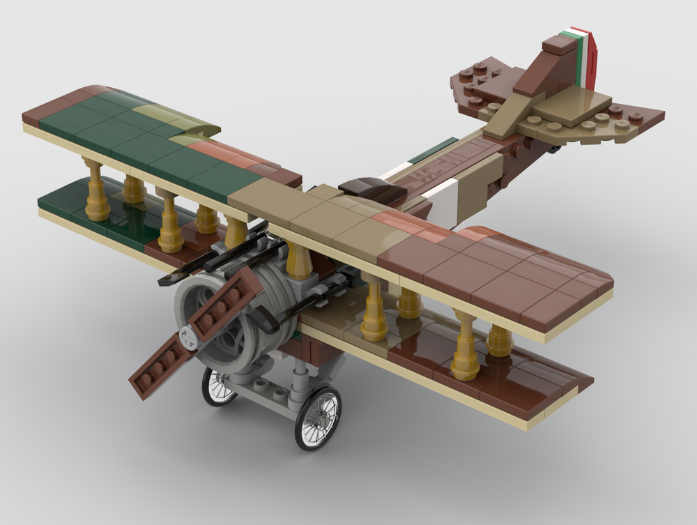 Lego Spad XIII fighter of WWI