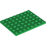 Plate 6 x 8 / Green