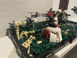 Clone Battle Pack Diorama
