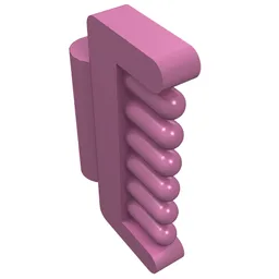Belville, Animal / Creature Accessory, Horse Comb / Dark Pink