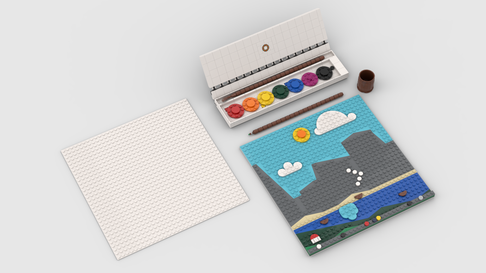 Lego Painting Set