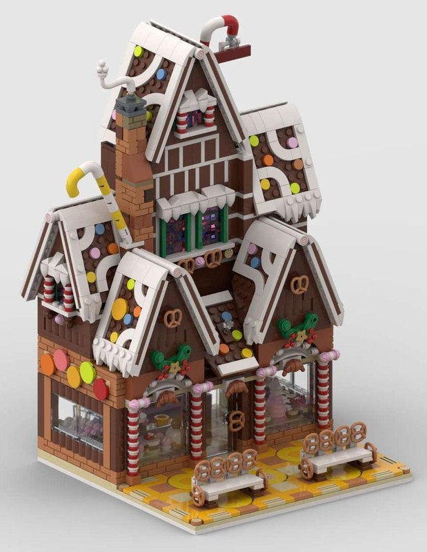 Lego Winter village pastry shop