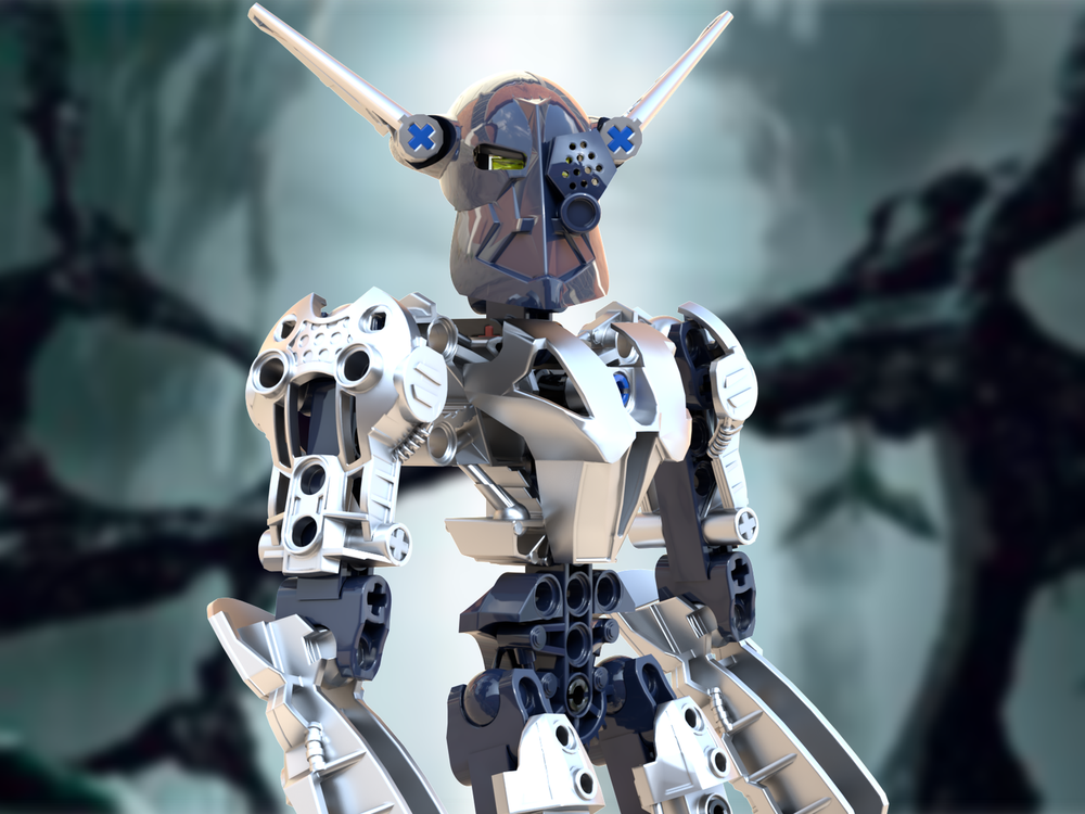 Lego Toa Gali Nuva 8688 Torso Modification