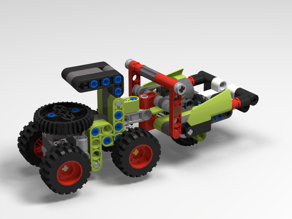 Lego 42102 Tractor with bucket C Model
