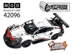 42096 Porsche 911 RSR RC MOD for Power Function Motors