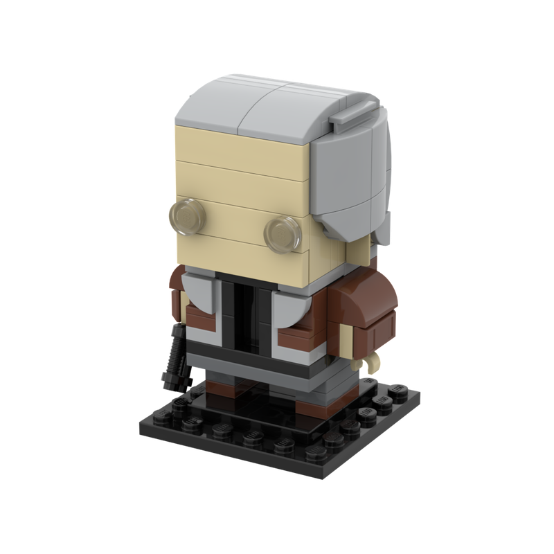 Lego Batou (Bato) Brickheadz - Ghost in the Shell: Stand Alone Complex - Section 9 Member