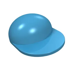 Hat / Cap Long Peak [Plain] / Maersk Blue