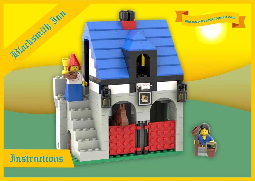 Lego Blacksmith Inn