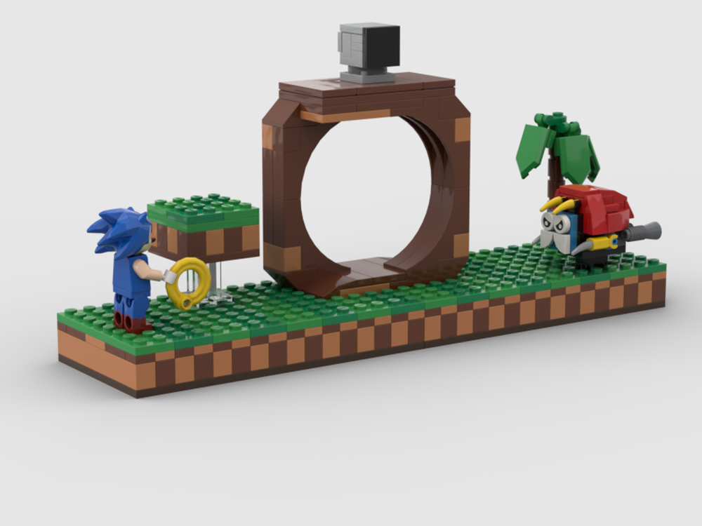 Lego Sonic the Hedgehog: Green hill zone