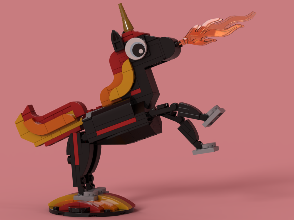Lego Nightmarish Unicorn