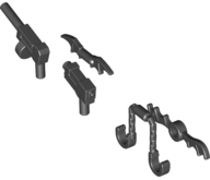 Lego Minifigure, Weapon Pack Batman, 8 in Bag (Multipack)