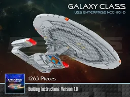 Galaxy Class Class Starship - Star Trek The Next Generation