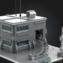 Modular Coruscant Warehouse
