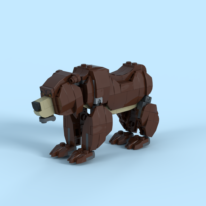 Lego D&D - Dire Bear