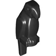 Animal, Bird, Parrot [Plain] / Black