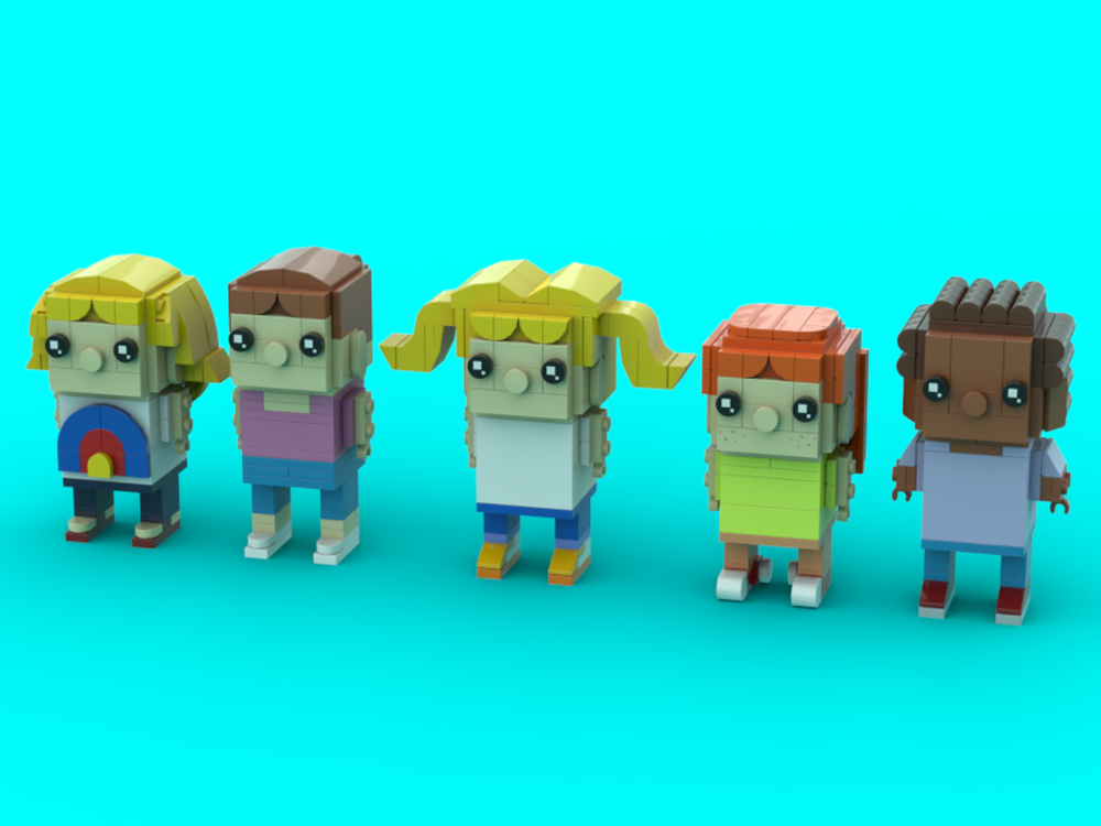 Lego Backyard Sports Series Brickheadz Set 4