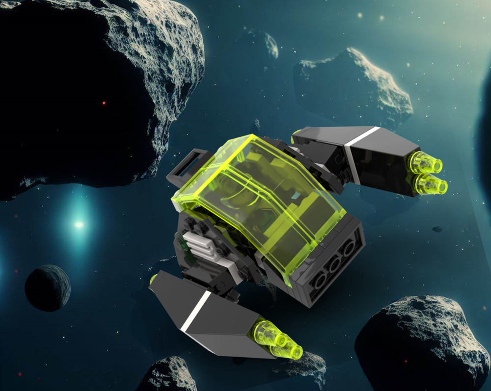 Lego Blacktron II Scout Ship