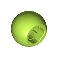 Lego Technic Ball Joint / Lime