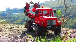Tree transplanting machine