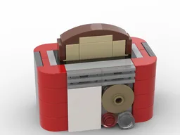 mini toaster with bread (version1)