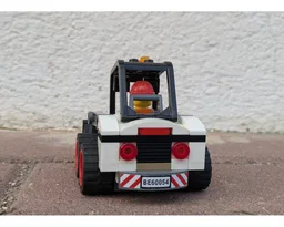 White Skid Steer Loader