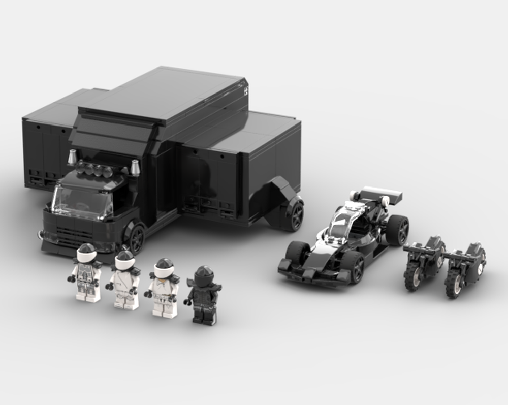 Lego Viurs ST MT 1 - Black Convoy: Tactical Racing Unit