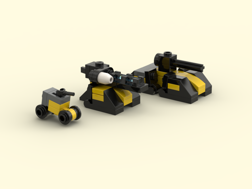 Lego Deserts of Kharak - Coalition Light Units