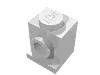 Brick Special 1 x 1 with Headlight / White