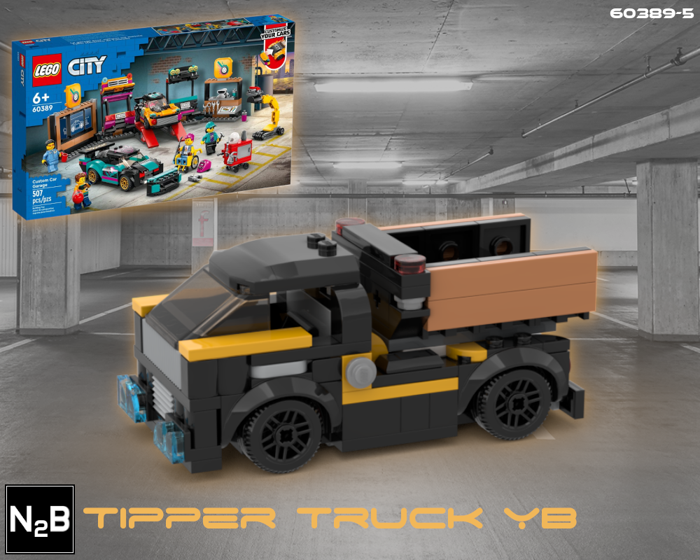 Lego Tipper Truck YB - LEGO 60389 alternate build 5