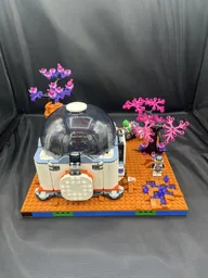Display for set 60439 - Space Science Lab