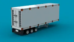 snot built box trailer