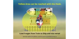 60422: Rail-Mounted Crane with 3 Functions