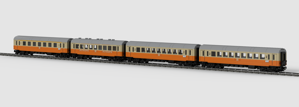 Lego City Express (Städte-Express) of the Deutsche Reichsbahn