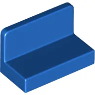 Panel 1 x 2 x 1 [Rounded Corners] / Blue