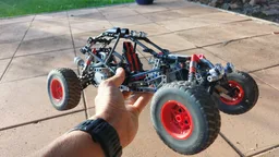 Blue Lightning Buggy