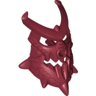 Large Figure Mask, Pyrox / Dark Red