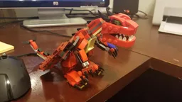 Improved Red Creatures Dragon