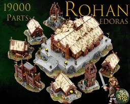 Edoras Rohan Bundle 8 in 1