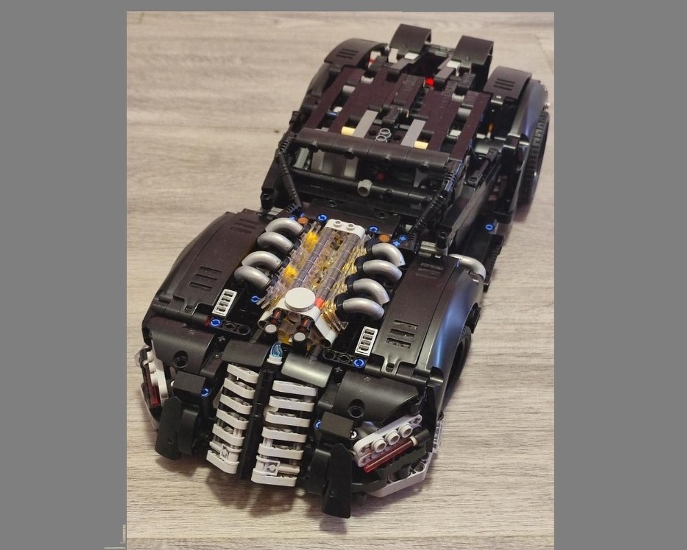 Lego BATMOBILE supercar convertible Alternate build LEGO 42127