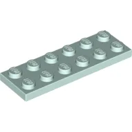 Plate 2 x 6 / Light Aqua
